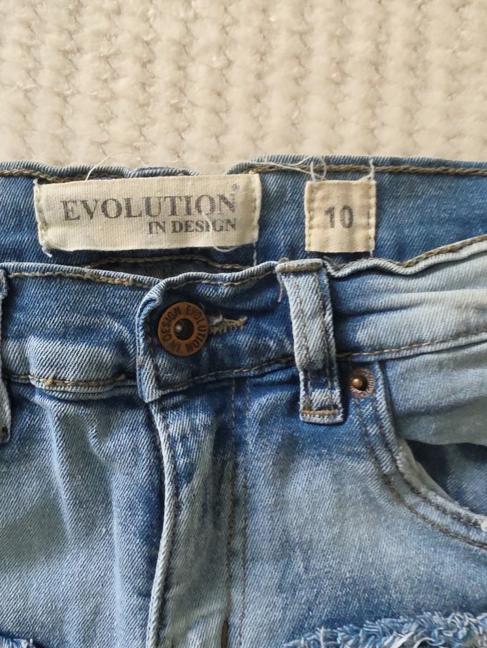 Evolution In Design Blue Jeans - Picture 4 of 11